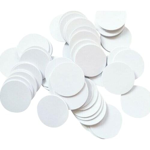 100Pcs/Lot for NTAG215 NFC PVC Coins Chip Phones Available Labels Tag 215