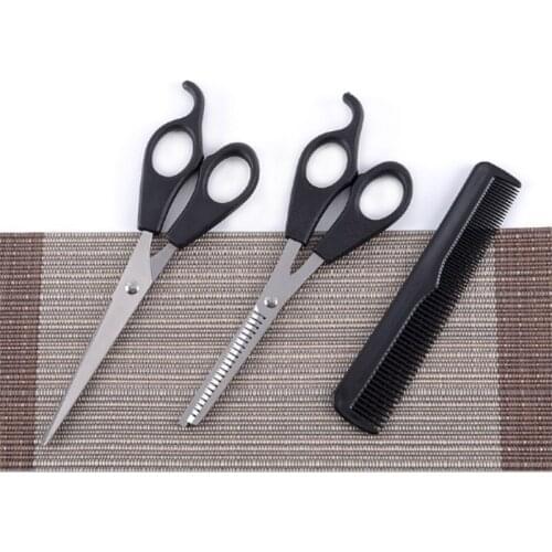 3pcs Barber Hair Cutting Tool Thinning Hairdressing Shears Scissor Comb Salon Set 20sets