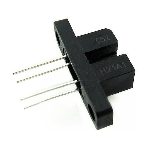 5pcs/lot H21A1 DIP4 DIP slot photoelectric switch 3MM phototransistor Original In Stock