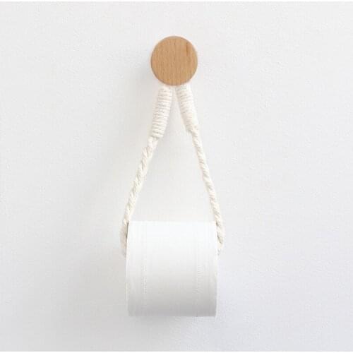 5 Types Towel Dispenser Wooden Paper Roll Holder Suitable for Bathroom Contact Paper Holder Bath Accessories