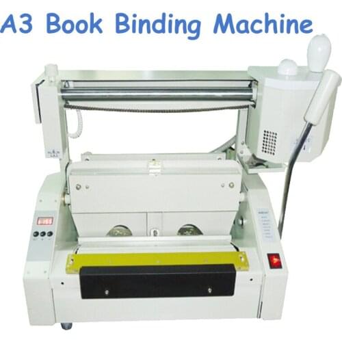 A3 Desktop Glue Book Binding Machine 220V Electricity Binder RD-JB-3