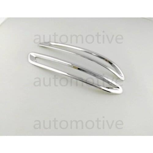 New Chrome Rear Fog Light Lamp Cover Trim 2pcs For Chevrolet CAVALIER 2016 2017 2018 2019
