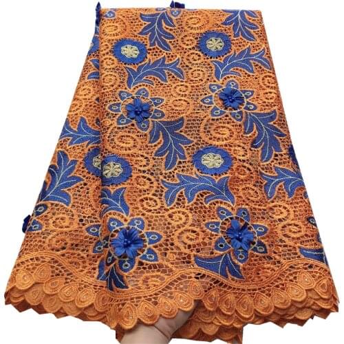 African Lace Fabric Guipure Lace Embroiderey lace African Cord Lace Fabric High Quality Nigeria Lace Fabric For Wedding HS14-20