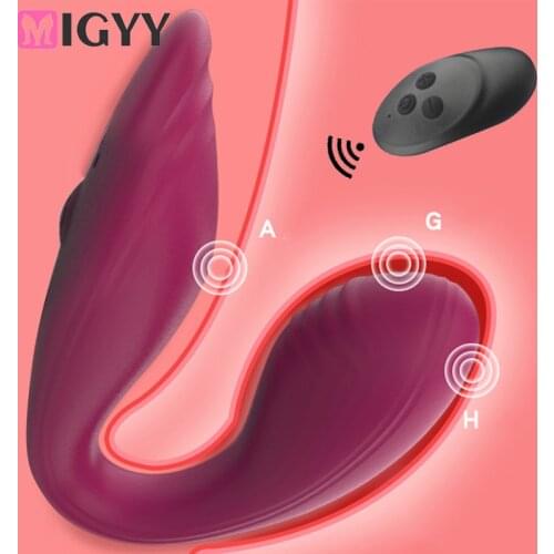 Wireless Vibrators For Couples Dildo G Spot Silicone Stimulator Double Vibrator Silicone Sex Toys For Woman Masturbator Sex Shop