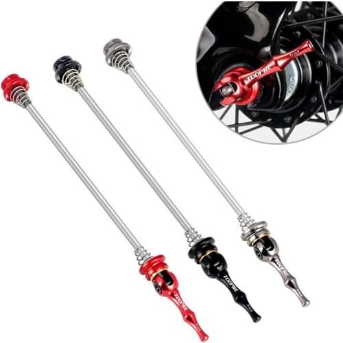 Bicycle Quick Release Lightweight TC4 titanium alloy axis for Mountain road bike General Cycling Parts