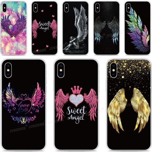 DIY Custom Photo Cover Angel Wings Cases For ASUS-ZenFone Max Pro M1 Rog Phone 2 6 5 5Z 4 Lite L1 Shot Plus M2 Phone Case