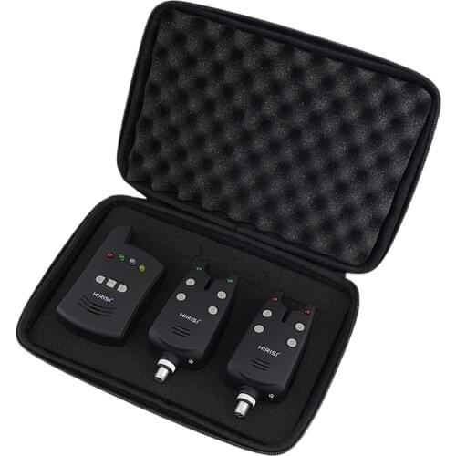 Hirisi Electronic Fishing Alarm 1+2 Set Wireless Bite Alarm for European Carp Fishing Gear Kit