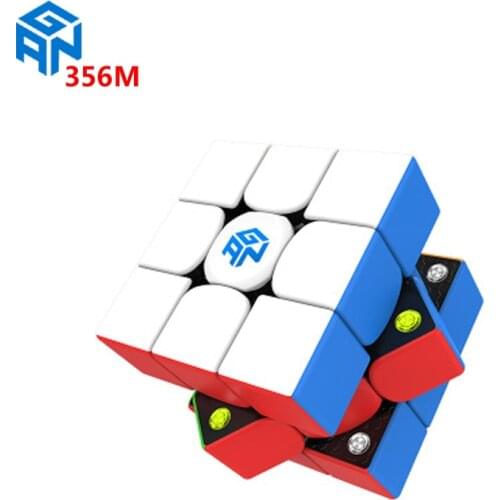 GAN 356 M Magnetic 3x3 Puzzle Magic Speed Gan Cube Magnets Professional GANS 356 m 3x3x3 Cubes Educational Games for Kids Toys