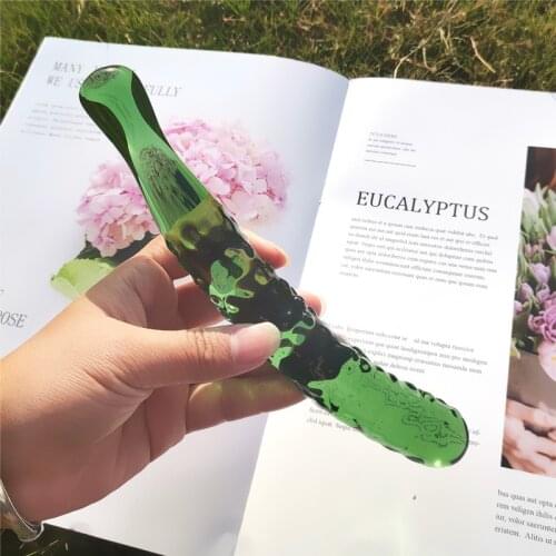 Adult Sex Toys Crystal Women Masturbation Penis Anal Vaginal Sex Toy Masturbator Sex Goods Glass Penis Anal Sex Toy Product