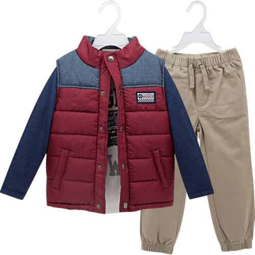 Honeyzone Baby Boy Clothing Set Roupa Infantil Menina Winter Kids Clothes Boys Coat Fashion Long Sleeve Shirt And Pants