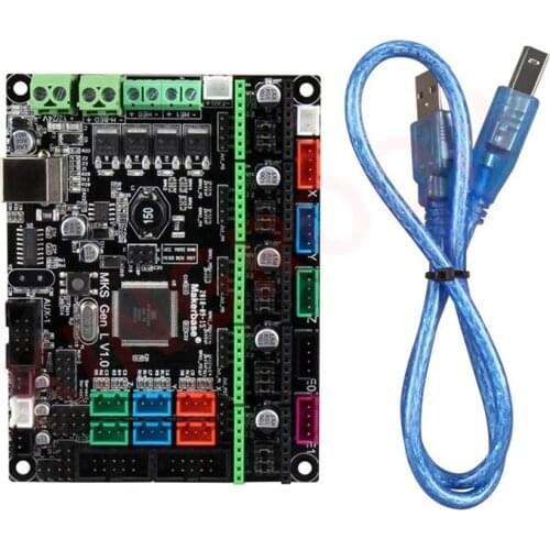 3D printer motherboard MKS Gen-L V1.0 cost-effective control board compatible with ramps open source marlin