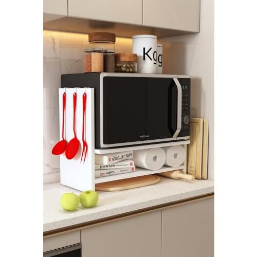 Midi Mini Oven Stand 61x65 cm Kitchen Counter Top Shelf Spice Cabinet Regulator Picker