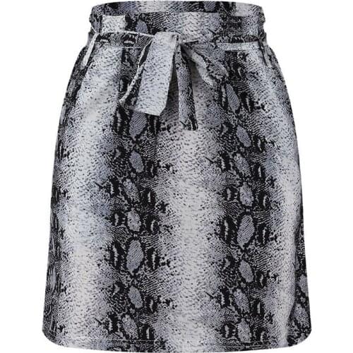 Trendy Women clothes Stretch High Waist Plain Geometry casual Bandage Polyester Pencil Skirts one pieces