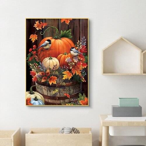 Halloween Serise Diamond Painting Material Packaging Kit DIY Handmade Craft Cross Stitch Point Drill Supplies Home Decor