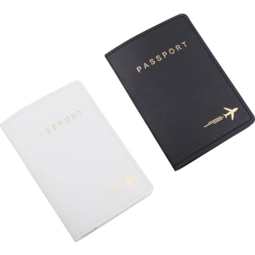 D0LF Multifunctional Travel Passport Holder PU Leather Case Cover Slim Credit Card ID Wallet Organizer for Women Men