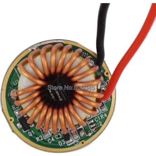 26mm 1 Mode 5 Mode 18W High Power LED Driver Input DC 7-15V Output DC18V 1000mA 1A Used with Cree MTG2 LED Emitter Chip Diode