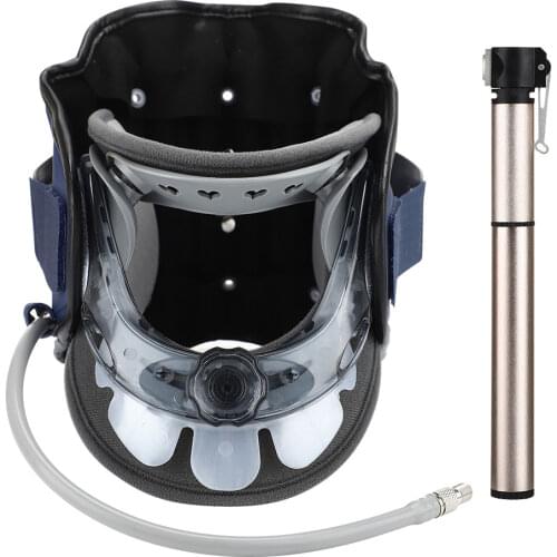 Neck Correction Repair Collar Cervical Traction Device Adjustable Inflatable Household Stretcher Apparatus Fatigue Relief Tool