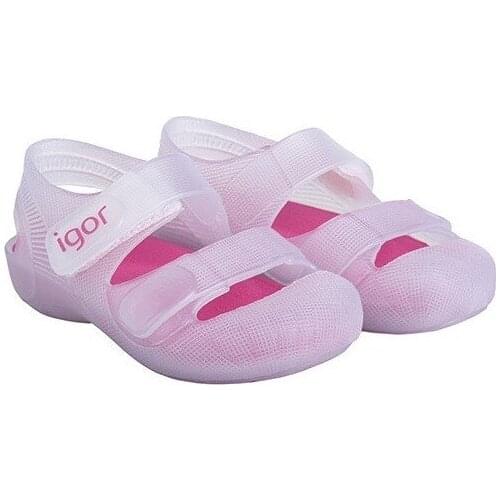 Water shoes for girl with velcro model Bondi bicolor of Igor