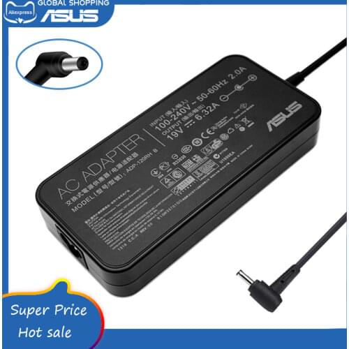 Asus Laptop Adapter 19V 6.32A 120W 5.5x2.5mm ADP-120RH B / PA-1121-28 AC Power Charger For Asus ZX50JX FX50 A550J Notebook