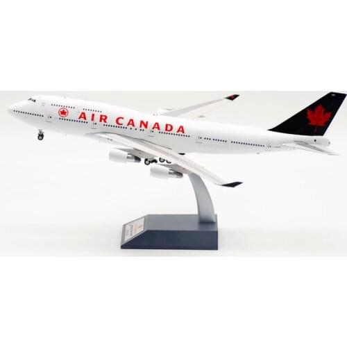 1:200 Scale B747-400 C-GAGN CANADA Airline airplane model Toy with base landing gear alloy aircraft plane