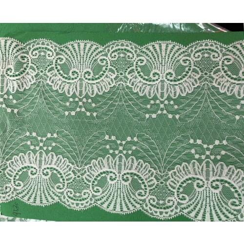 18cm high quality nylon spandex elastic lace trim,YX-9530