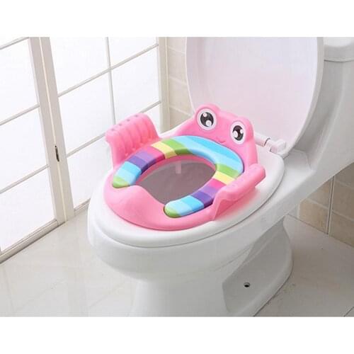 50pcs Baby Potty Seat 2 in1 Portable Toilet Seat Comfortable Assistant Multifunctional tool