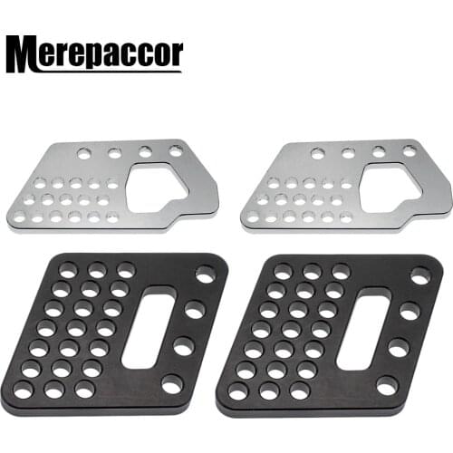 MEREPACCOR 2PCS Front / Rear Aluminum Shock Absorber Mount for 1/10 RC Crawler car Axial Wraith 90045 90056