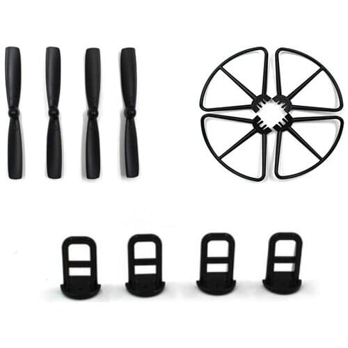 MJX B3Mini Bugs 3Mini Brushless 4-Axis RC Aircraft sparre parts Propeller+Protection+ landing set