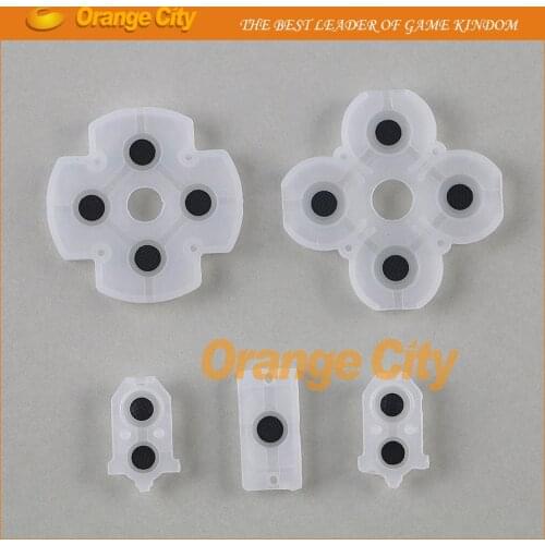 New Version Silicone Conductive Rubber Adhesive Button Pad For PS4 Controller JDS-030 JDM-030 with tracking number