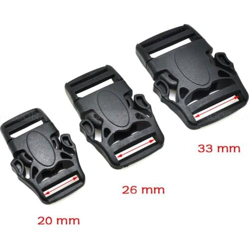 3/4" 1" 1-1/4" Webbing Plastic Lobster-Shape Detach Buckles For Backpack Straps