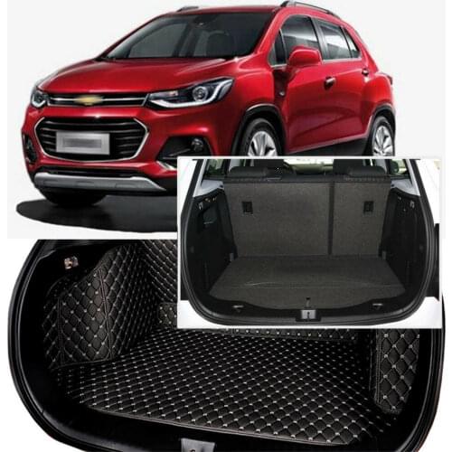Full Covered Seat Pad Cargo Box Trunk Floor Mat Carpet Liner For Chevrolet TRAX 2014-2018