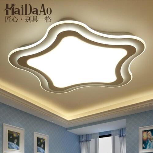 Ceiling light modern minimalist personality study of childrens light romantic balcony remote control master bedroom