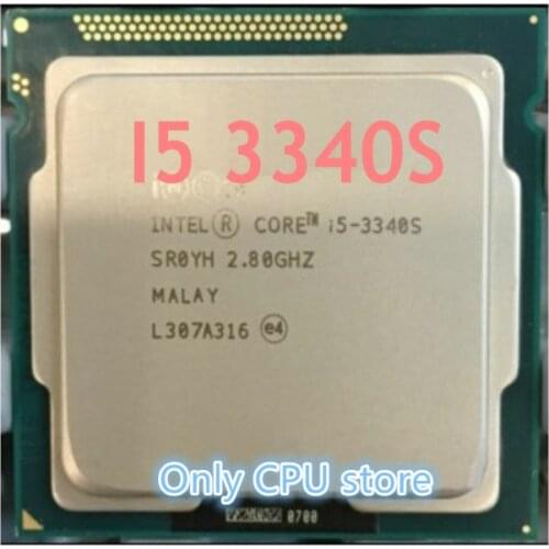 Intel i5-3340S Processor Quad-Core 2.8GHz LGA 1155 TDP:65W 6MB Cache With HD Graphics i5 3340S