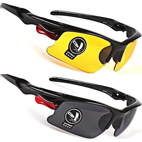 Driving Anti-Glare Polarized Sunglasses Goggles Eyewear Night Vision Drivers Goggles Interior Accessory Protective Man Glasses