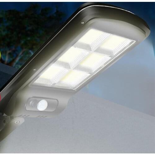 Led Solar Street Lights Outdoor Security Lighting Wall Lamp Waterproof Motion Sensor Smart Control Lamp