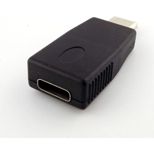 10pcs USB 3.1 Type-C Male Plug to USB C 3.1 Female Converter Data Power Sync Adapter