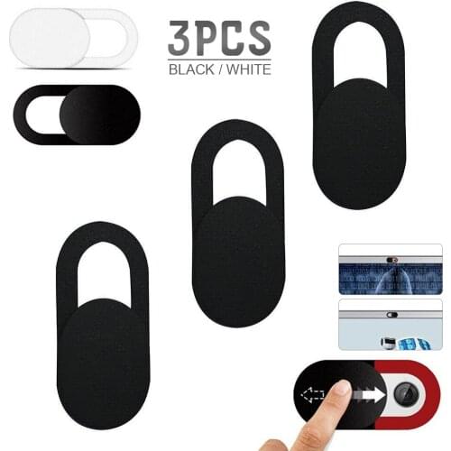 3pcs Mini Phone Tablet Laptop Webcam Cover Slider Camera Protect Privacy Protection Covers For Mobile Phones Cameras