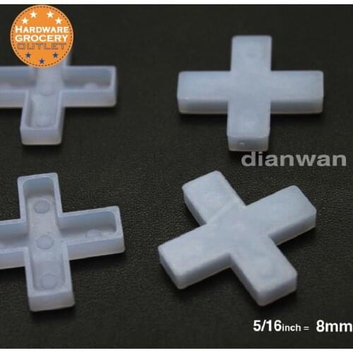 8mm.Tile Spacers for Spacing of Floor or Wall Tiles, 300-Piece