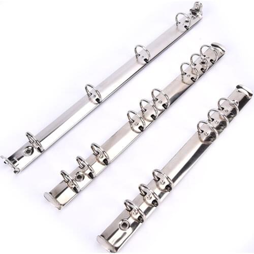 A4 B5 A5 Loose Leaf Spiral Notebook Metal Clip Ring Binder DIY Fill Paper Storage Folder Accessories