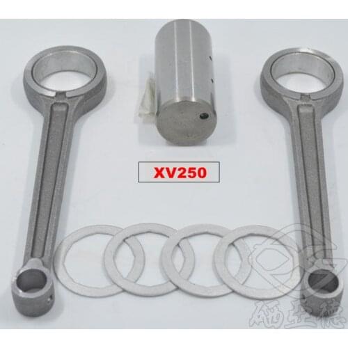 Free shipping motorcycle crankshaft connecting rod connecting rod for Yamaha XV125 Virago 1990-Up XV250 1988-Up replacement 250