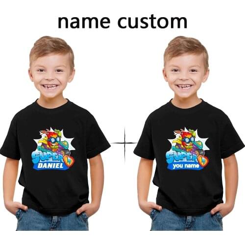 2020 Baby Boys Tshirt Los Super Zings Series 4 Print Piano Superzings Kids T-Shirts Children Summer Cotton Girls Tops Clothing