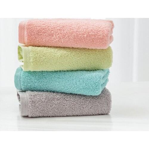 2pcs 34*72cm Cotton Hand Face Towel Absorbent Kitchen Towel Sports Towel Hotel Cafe Beauty Salon Sauna Spa Clean Wash Cloth T51