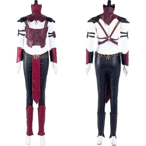 Mortal Kombat 10-Mileena Cosplay Costume Outfits Halloween Carnival Suit