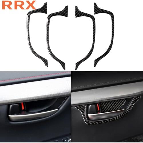 Lexus NX 200 200t 300h Car Both Side Door Pull Trim Sticker Inner Door Handles Cover Door Bowl Decoration Car Styling