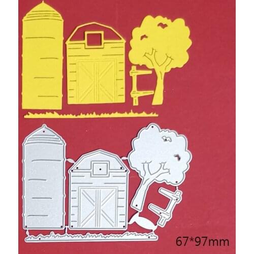 House Metal cutting dies cut die mold tree decoration Scrapbook paper craft knife mould blade punch stencils 2021 New