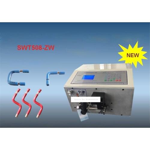 New SWT508-ZW Multifunctional Automatic Computer Bending Machine/Cutting Machine 110V/220V 650W 2000-3000 Pieces / Hour 1-16mm2