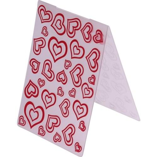 Plastic Scrapbooking Embossing Folders DIY Scrapbook Album Embossing Card Papercraft Craft Embossing DIY Art Craft