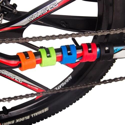 Road Bbike Mountain Bike Bicycle Front Rear Fork Cover Protection Rubber Anti Scratch Chain Guard Parts