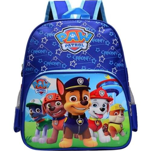 Paw Patrol Children Cartoon Kindergarten Backpack Boy and Girl Cute Baby Backpack Lightweight Lightweight Backpack Birthday Gift