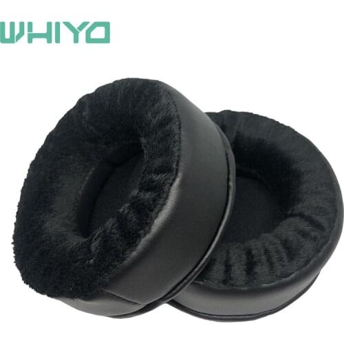 Whiyo Earmuff Cover Replacement Ear Pads Cushion Earpads Pillow for Bluedio T5S Active Noise Cancellation Over-ear Headphones